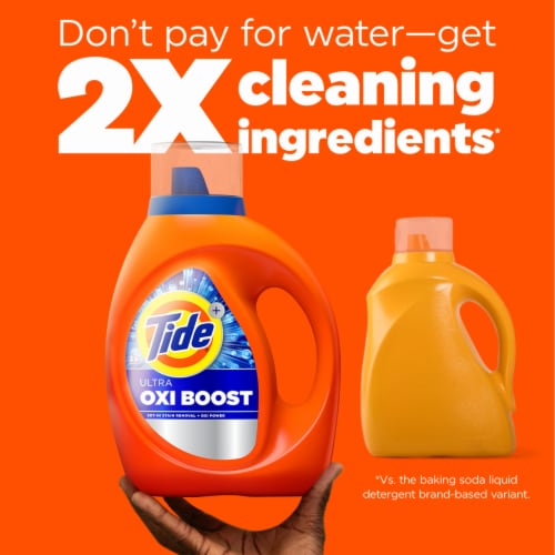 Tide Ultra Oxi Boost Liquid Laundry Detergent Perspective: bottom