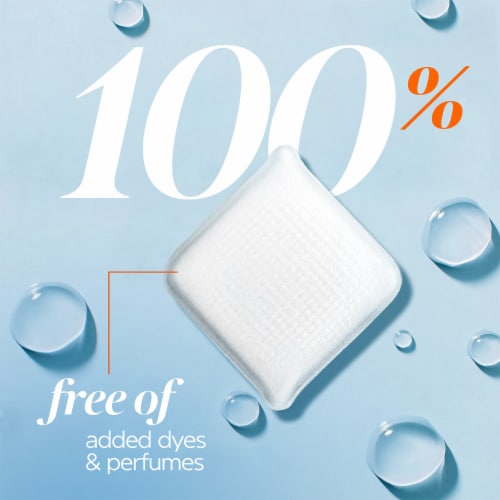 Tide Evo Free & Gentle Fragrance-Free Laundry Detergent Tile Sheets Perspective: bottom