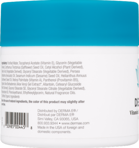 Derma-E Vitamin E 12000 IU Creme Perspective: bottom