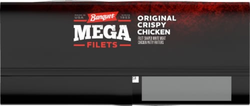 Banquet® MEGA Original Frozen Crispy Chicken Filets Perspective: bottom