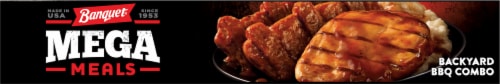 Banquet Mega Meals Backyard BBQ Combo Frozen Meal Perspective: bottom