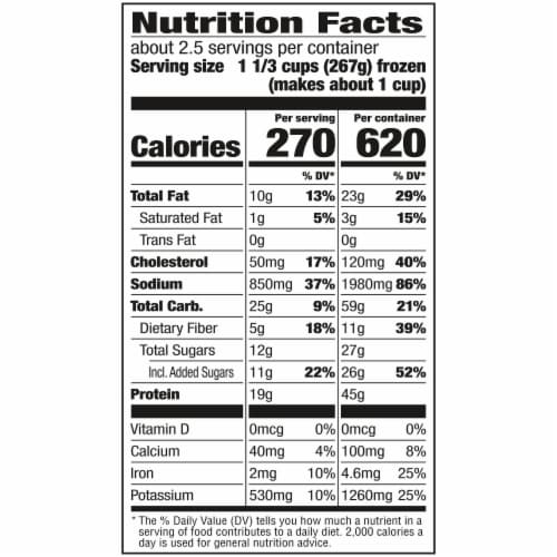 P.F. Chang's Home Menu Beef With Broccoli Skillet Meal Frozen Meal Perspective: bottom