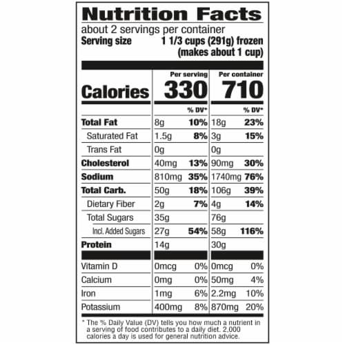 P.F. Chang's Home Menu Sweet And Sour Chicken Skillet Meal Frozen Meal Perspective: bottom