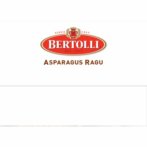 Bertolli® Asparagus Ragu Malfada Pasta Perspective: bottom