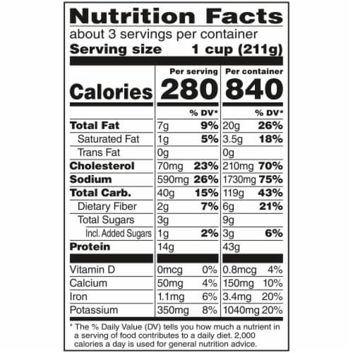 P.F. Chang's Home Menu Chicken Fried Rice Skillet Meal Frozen Meal Perspective: bottom
