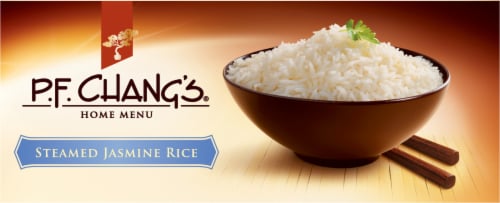 P.F Chang's Home Menu Steamed Jasmine Rice Meal Perspective: bottom