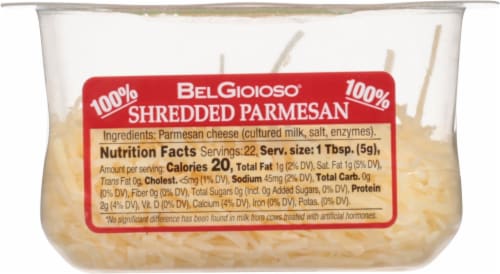 BelGioioso Freshly Shredded All Natural Parmesan Perspective: bottom
