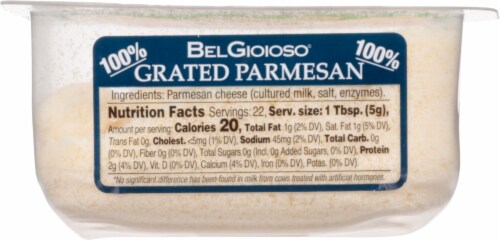 BelGioioso® Freshly Grated All Natural Parmesan Perspective: bottom