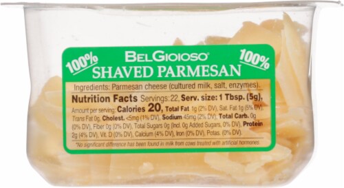 BelGioioso Freshly Shaved All Natural Parmesan Perspective: bottom