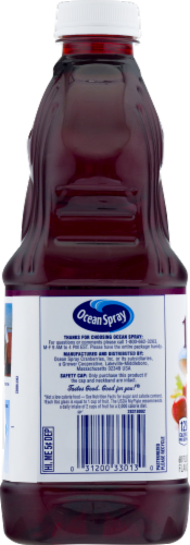 Ocean Spray 100% Cranberry Pomegranate Juice Perspective: bottom