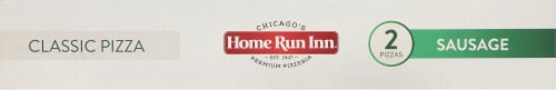 Home Run Inn Sausage Classic Crust Frozen Pizza Perspective: bottom