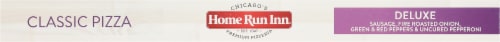 Home Run Inn® Deluxe Sausage Fire Roasted Vegetables & Uncured Pepperoni Signature Frozen Pizza Perspective: bottom