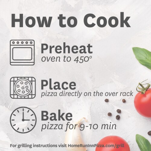 Home Run Inn Sausage and Uncured Pepperoni Thin Crust Personal Frozen Pizza Perspective: bottom