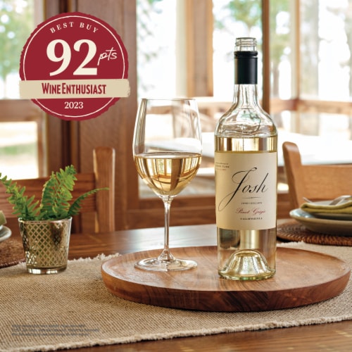 Josh Cellars Pinot Grigio California White Wine Perspective: bottom