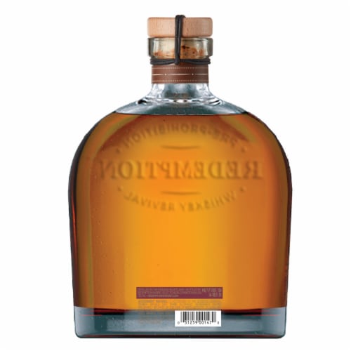 Redemption Aged 9 Years Barrel Proof Kentucky Straight Bourbon Whiskey Perspective: bottom