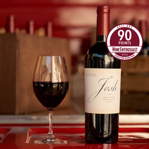 Josh Cellars Legacy Blend California Red Wine Perspective: bottom