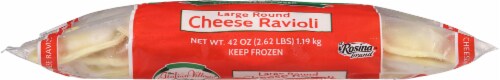 Gina Italian Village® Large Round Frozen Cheese Ravioli Perspective: bottom