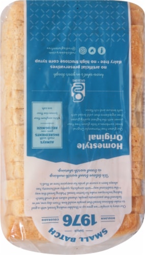 Rudy's Organic Bakery® Organic Country Morning White Bread Perspective: bottom