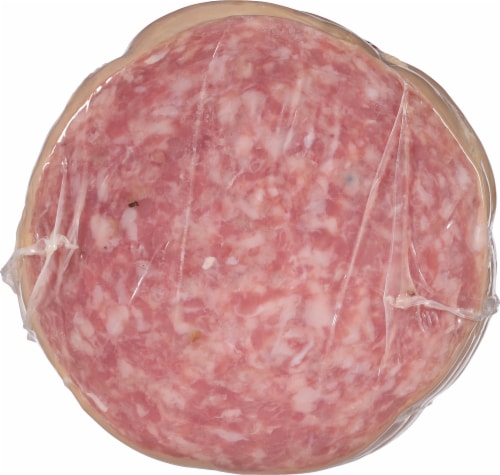 Dietz & Watson® Natural Casing Genoa Salami Fresh Sliced Deli Meat Perspective: bottom