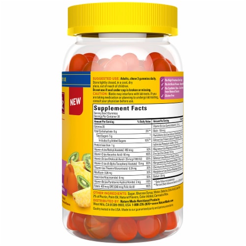 Nature Made® Advanced Multi Vitamin For Her Gummies Perspective: bottom