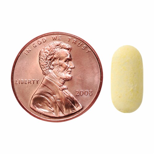Nature Made Time Release Vitamin C with Rose Hips Tablets 500 mg Perspective: bottom