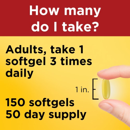 Nature Made® Triple Omega 3-6-9 Softgels Perspective: bottom
