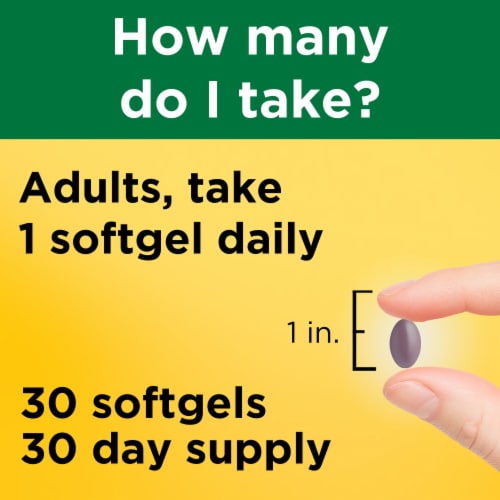 Nature Made® K2 Vitamin Softgels 100mcg Perspective: bottom
