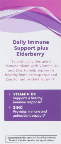 Nature Made® WellBlends™ Elderberry With ImmuneCare™ Tablets Perspective: bottom