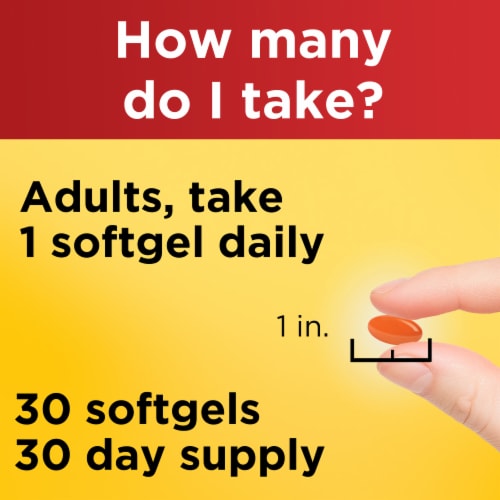 Nature Made® Better Absorption CoQ-10 Softgels Perspective: bottom