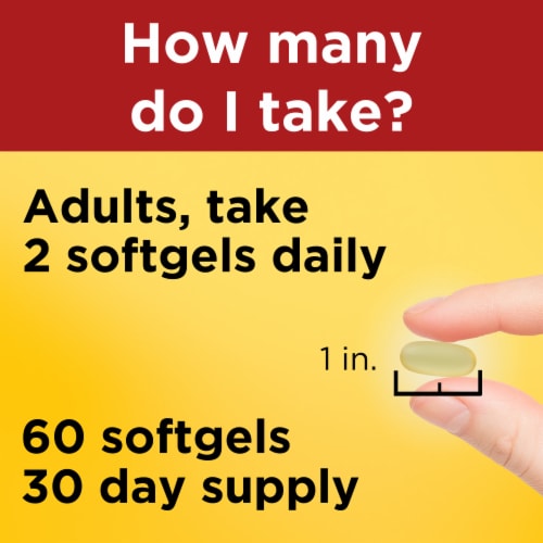 Nature Made® Burp-Less Extra Strength Fish Oil Minis Softgels Perspective: bottom