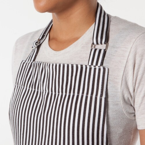 Now Designs Red Stripe Unisex Kitchen Apron with Adjustable Strap Perspective: bottom