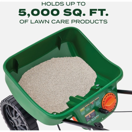 Scotts® Turf Builder® EdgeGuard Mini Spreader - Green Perspective: bottom