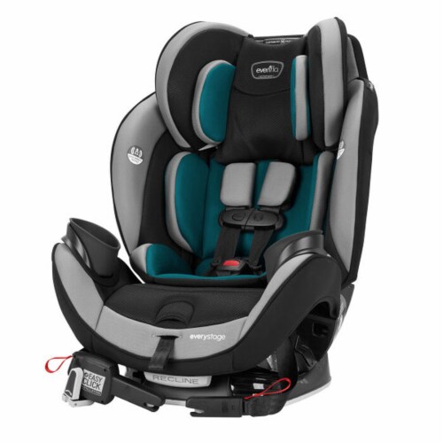 Evenflo EveryStage DLX Rear Facing Convertible Car and Booster Seat Reef Blue 1 Piece Harris Teeter