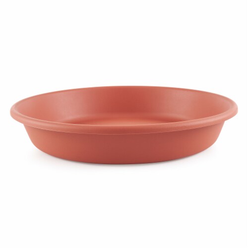 Akro-Mils Classic Clay Saucer Perspective: bottom