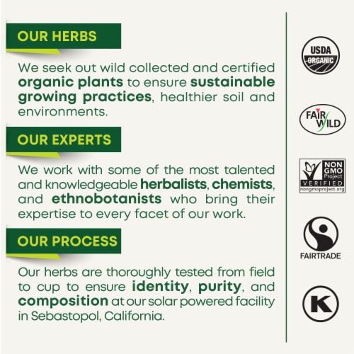 Traditional Medicinals Organic Herbal Cold Care Tea Perspective: bottom