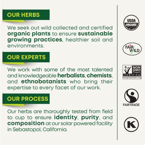 Traditional Medicinals Organic Spearmint Tea Perspective: bottom
