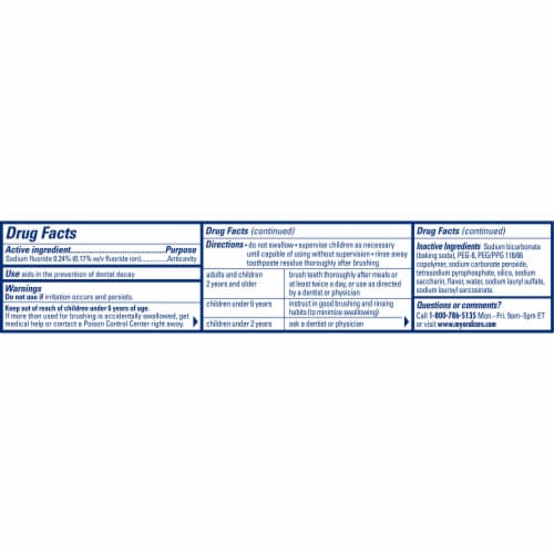 Arm & Hammer™ Peroxicare™ Deep Clean Mint Toothpaste Twin Pack Perspective: bottom