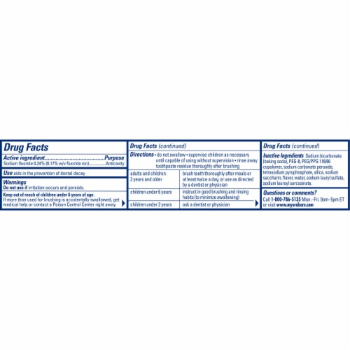 ARM & HAMMER Peroxicare Toothpaste Twin Pack Clean Mint Anticavity Fluoride Perspective: bottom