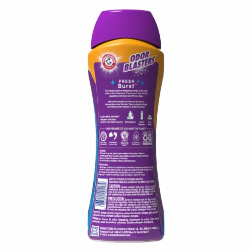 Arm & Hammer Odor Blasters Fresh Burst In-Wash Scent Booster Perspective: bottom