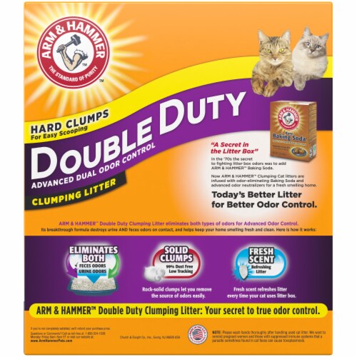 ARM & HAMMER Double Duty Clumping Cat Litter Perspective: bottom