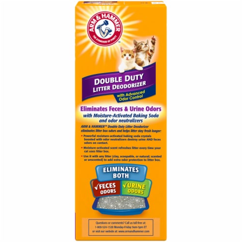 ARM & HAMMER Double Duty Cat Litter Deodorizer Perspective: bottom