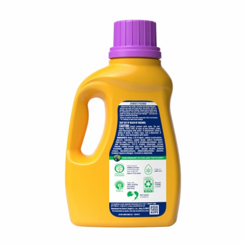 ARM & HAMMER Plus OxiClean with Odor Blasters Fresh Burst Liquid Laundry Detergent Perspective: bottom