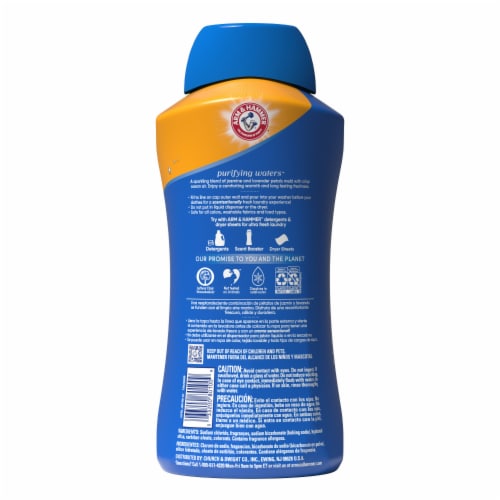 ARM & HAMMER Clean Scentsations Purifying Waters In-Wash Scent Booster Perspective: bottom