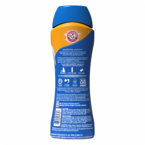 Arm & Hammer Clean Scentsations Purifying Waters In-Wash Scent Booster Perspective: bottom