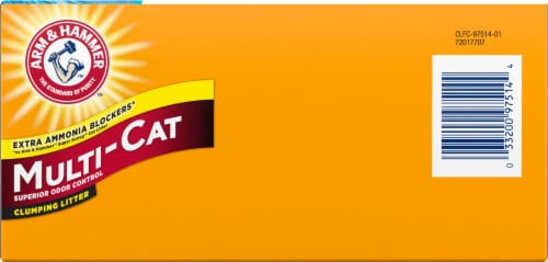 Arm & Hammer™ Multi-Cat Odor Control Clumping Litter Perspective: bottom