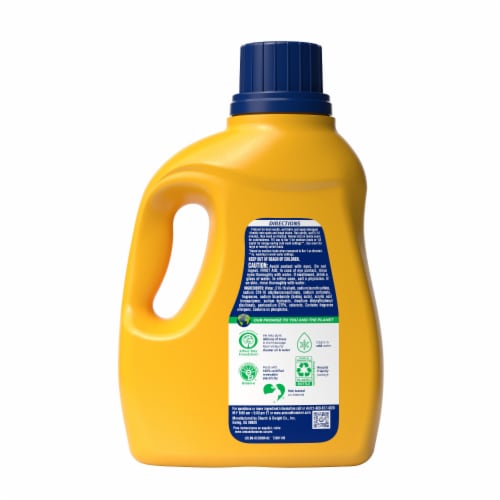 ARM & HAMMER Deep Clean Odor Formula Radiant Burst Scent Liquid Laundry Detergent Perspective: bottom