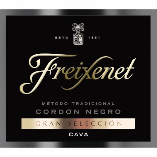 Freixenet Brut Cordon Negro Cava Spain Sparkling Wine Perspective: bottom