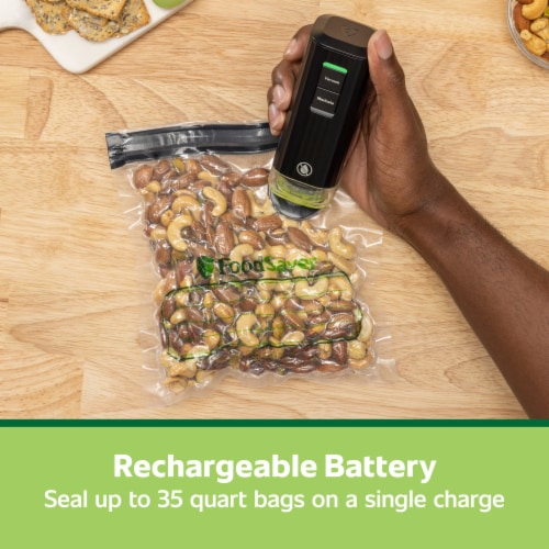 FoodSaver® Handheld+ 2-in-1 Vacuum Sealing System Perspective: bottom