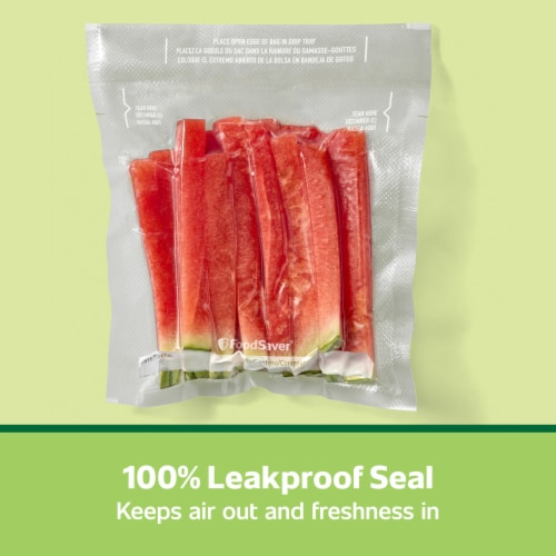 FoodSaver® Quart Pre-Cut Vacuum Seal Bags, 19 Pack Perspective: bottom