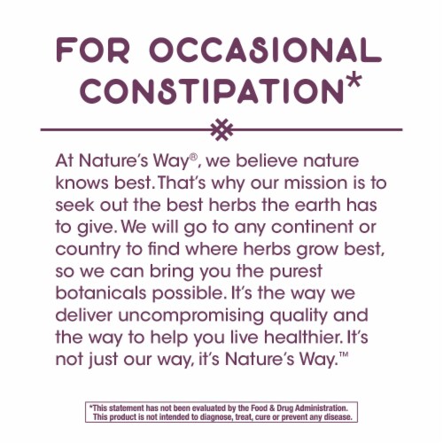 Nature's Way® Naturalax 3 with Aloe Vera Vegan Capsules Perspective: bottom